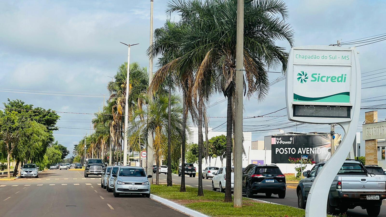 Chapadão do Sul terá quinta feira de calor com temperatura de até 34C